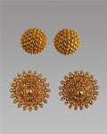 Trendy Gold Plated Earrings